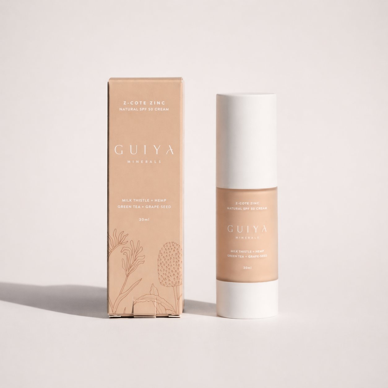 Guiya Minerals Z-cote Zinc - BB Cream Honey Haze | Official Site